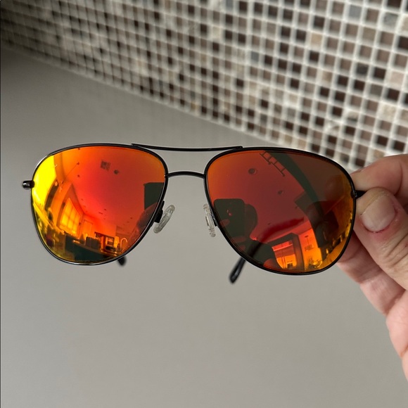 MAUI JIM CLIFF HOUSE MJ-247-02 BLACK HAWAII LAVA POLARIZED 59-15-120 CONTAINS RX main image 10